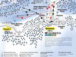 Trail map Bielmonte