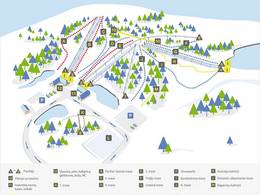 Trail map Milzkalns