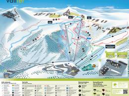 Trail map Vallter 2000