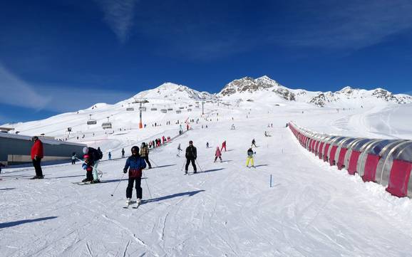 Ski resorts for beginners in the Lower Engadine (Unterengadin) – Beginners Scuol – Motta Naluns