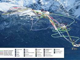 Trail map Cerro Perito Moreno – El Bolsón (Laderas)