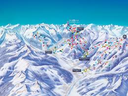 Trail map Sportgastein