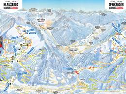 Trail map Speikboden – Skiworld Ahrntal