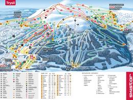 Trail map Trysil