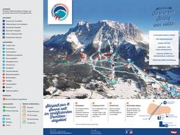 Trail map Ehrwalder Wettersteinbahnen – Ehrwald