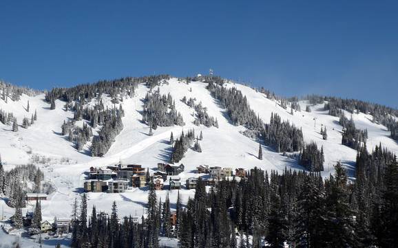 North Okanagan: size of the ski resorts – Size SilverStar