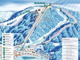 Trail map Bocksberg – Hahnenklee