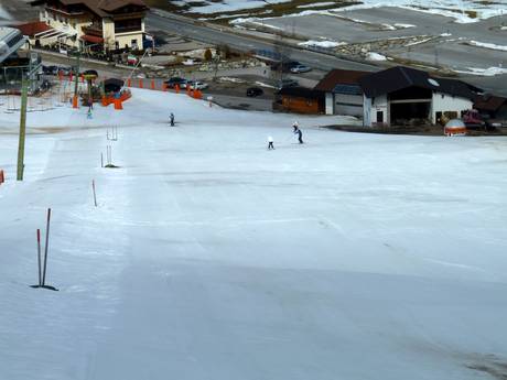 Ski resorts for beginners in the Tannheimer Tal – Beginners Neunerköpfle – Tannheim