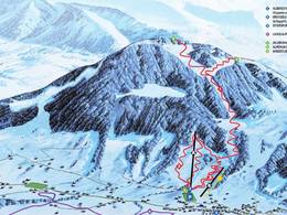 Trail map Alberschwende – Brüggelekopf