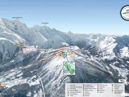 Trail map Les Houches/Saint-Gervais – Prarion/Bellevue (Chamonix)