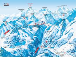 Trail map Silvretta Bielerhöhe – Partenen