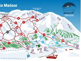 Trail map Campitello Matese