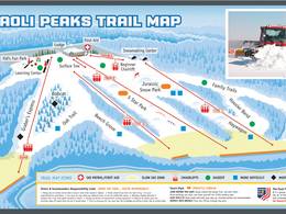 Trail map Paoli Peaks