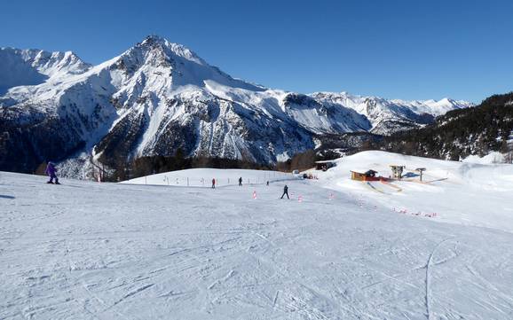 Ski resorts for beginners in the Val Müstair (Münstertal) – Beginners Minschuns – Val Müstair-Tschierv