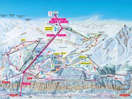 Trail map Schilthorn – Mürren/Lauterbrunnen