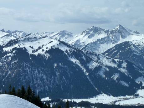 Tannheimer Tal: size of the ski resorts – Size Neunerköpfle – Tannheim