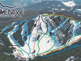 Trail map Phoenix Mountain