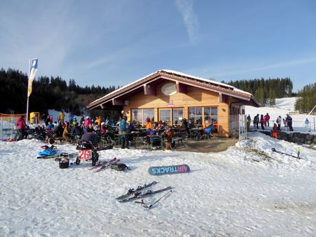 Huts, mountain restaurants  Bavarian Alpine Foreland – Mountain restaurants, huts Schwärzenlifts – Eschach