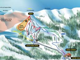 Trail map Puigmal