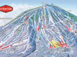 Trail map Stratton