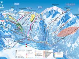 Trail map Isola 2000