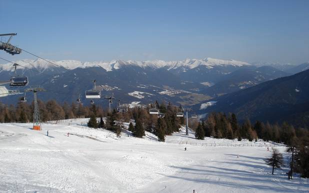 Ski resort Kronplatz (Plan de Corones)