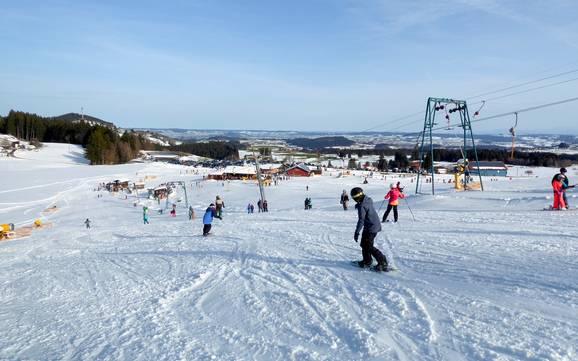 Best ski resort in the Allgäuer Seenland (Allgäuer Lakeland) – Test report Schwärzenlifts – Eschach