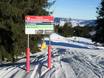 Allgäu Alps: orientation within ski resorts – Orientation Ofterschwang/Gunzesried – Ofterschwanger Horn