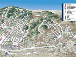 Trail map Loon Mountain