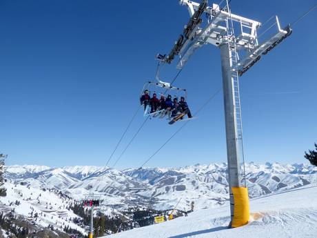 Ski lifts Idaho – Ski lifts Bald Mountain – Sun Valley