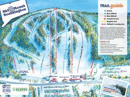 Trail map Mt. Southington