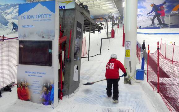 East of England: Ski resort friendliness – Friendliness The Snow Centre – Hemel Hempstead