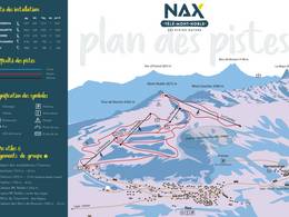 Trail map Nax – Mont-Noble