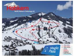 Trail map Habkern – Sattelegg