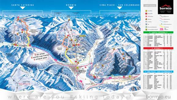 Trail map Santa Caterina Valfurva