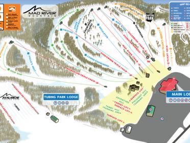 Ski Resorts In Ohio Map Ski resorts Ohio   skiing in Ohio