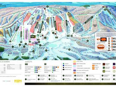 Caberfae Peaks Trail Map Michigan: Biggest Ski Resorts - Biggest Ski Resort In Michigan