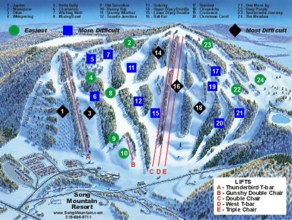 Willard Mountain Trail Map Trail Map Song Mountain