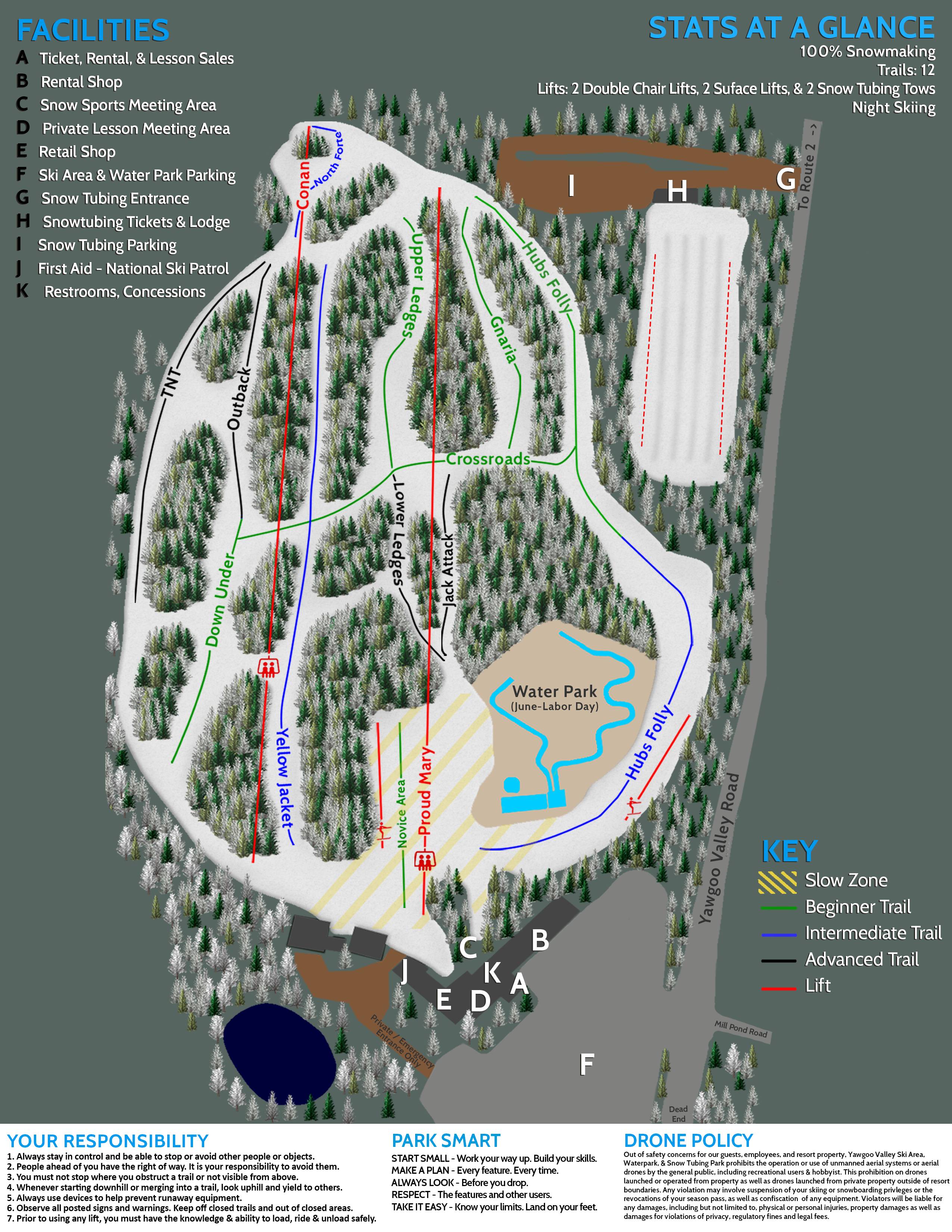Yawgoo Valley Trail Map Trail Map Yawgoo Valley